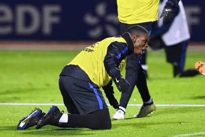 Paul Pogba entrena con las próximas ACE 17 Purecontrol